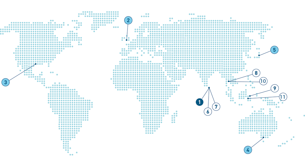 Global Company Locations