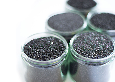 Granular carbons activated carbon